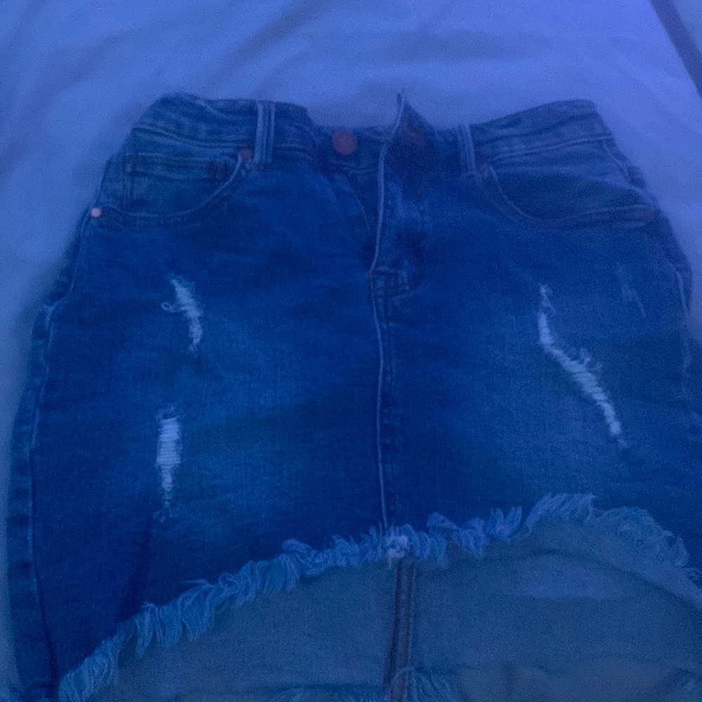 Jean skirt